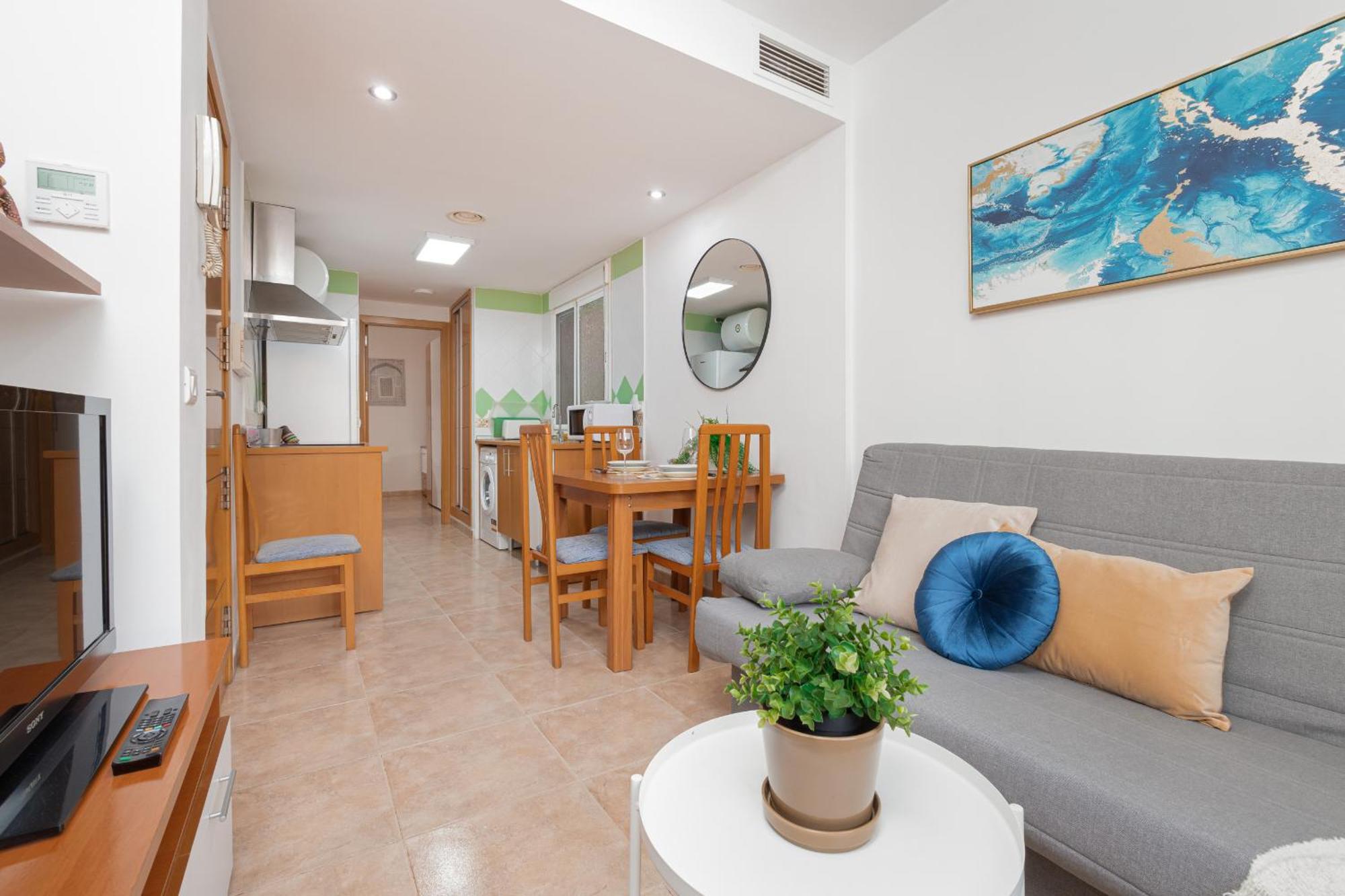C55 Cosy Apartment Close To The Beach Малага Екстер'єр фото